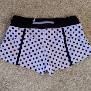 Lululemon running shorts size  4